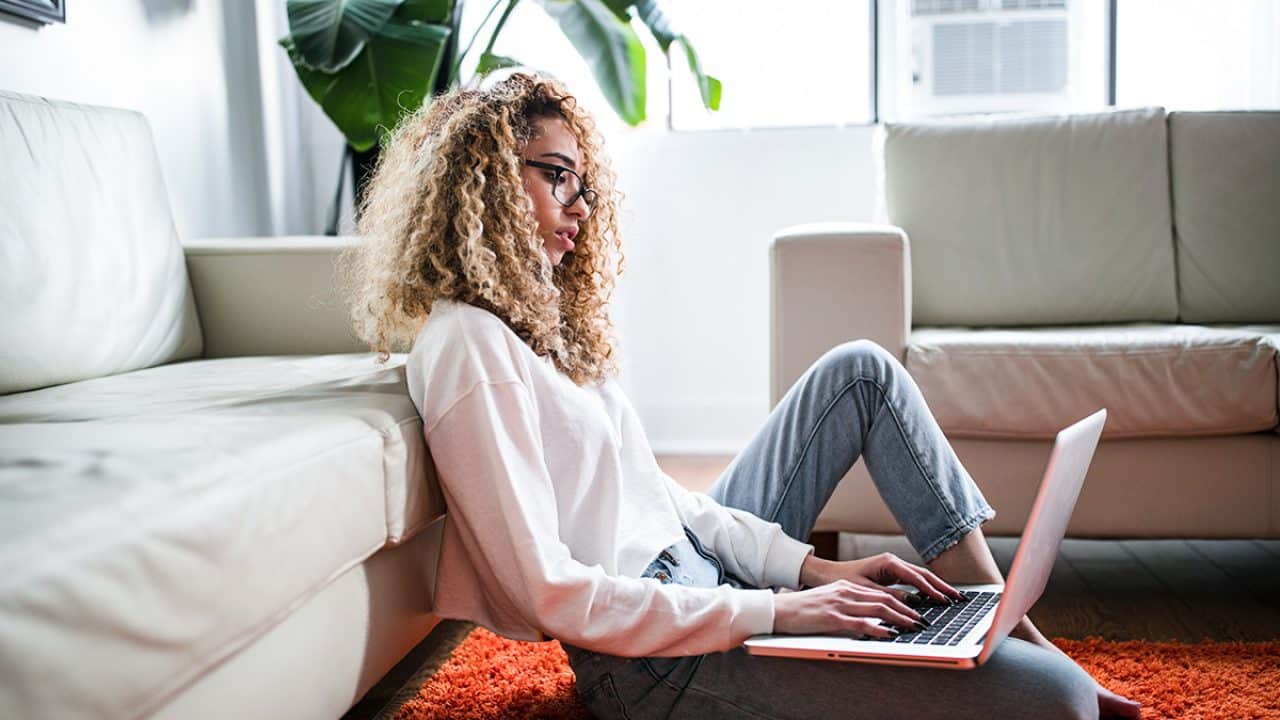 working from home and mental health research