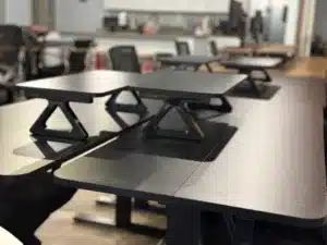 Standing Desks in the Open Area - 1
