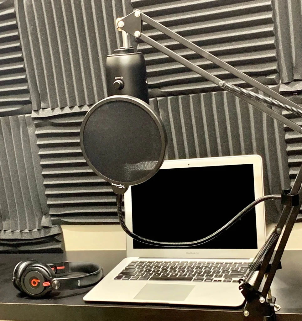 Podcast from the phone booth at The Works