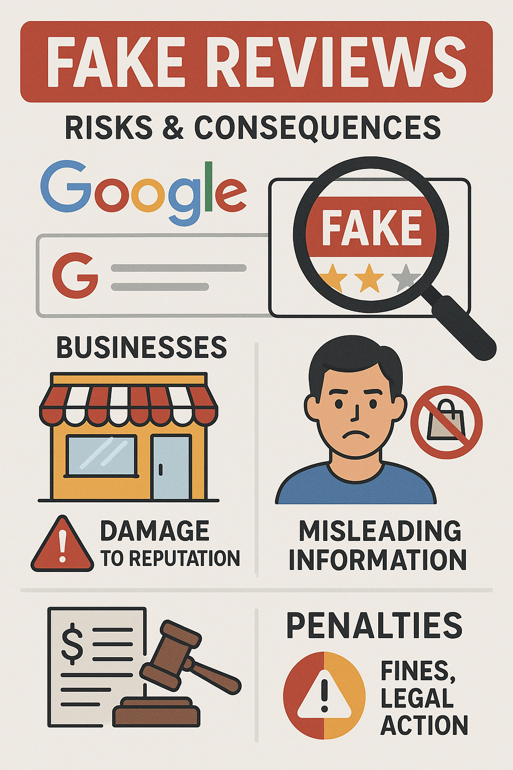How to Handle Fake Google Reviews